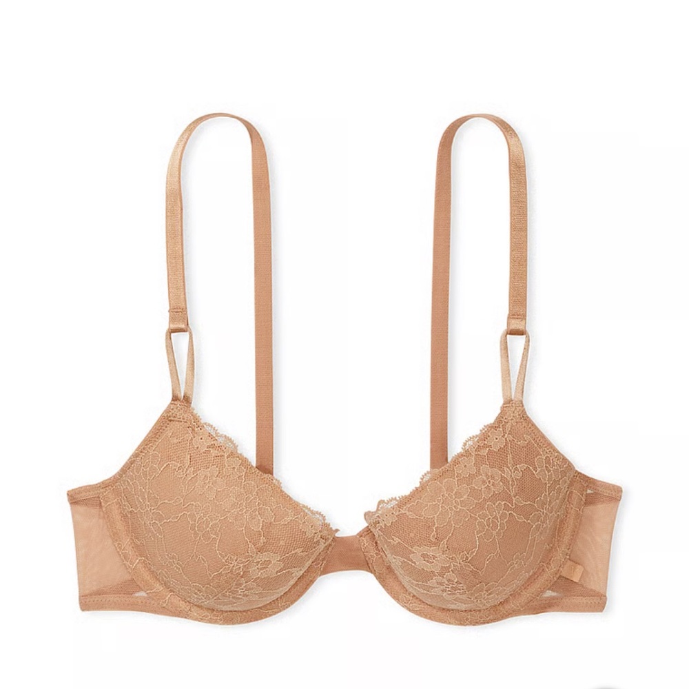 Sexy Tee Posey Lace Lightly Lined Demi Bra 38ddd Victoria’s Secret